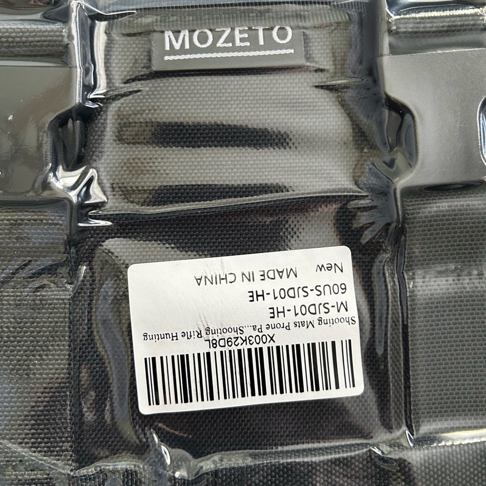 Mozeto Black Tactical pad